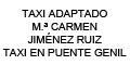 Taxi Adaptado Mª Carmen Jimenez Ruiz